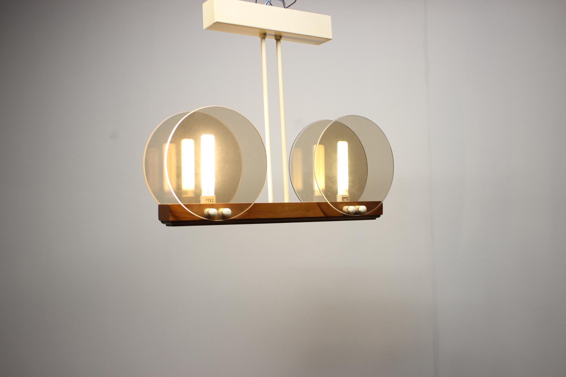 Midcentury-Kronleuchter von Inva Litomerice, 1980er Jahre im Angebot 1