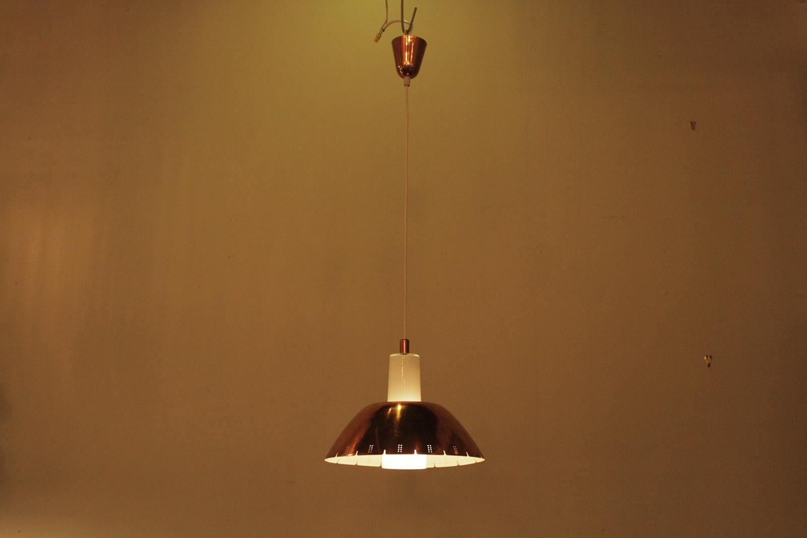 Mid-Century Modern Midcentury Chandelier by Paavo Tynell for Idman Oy mod.k2-20 Finland, 1954