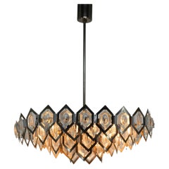 Vintage Midcentury Chandelier Designed by Bejvl for Kamenicky Senov, 1960s