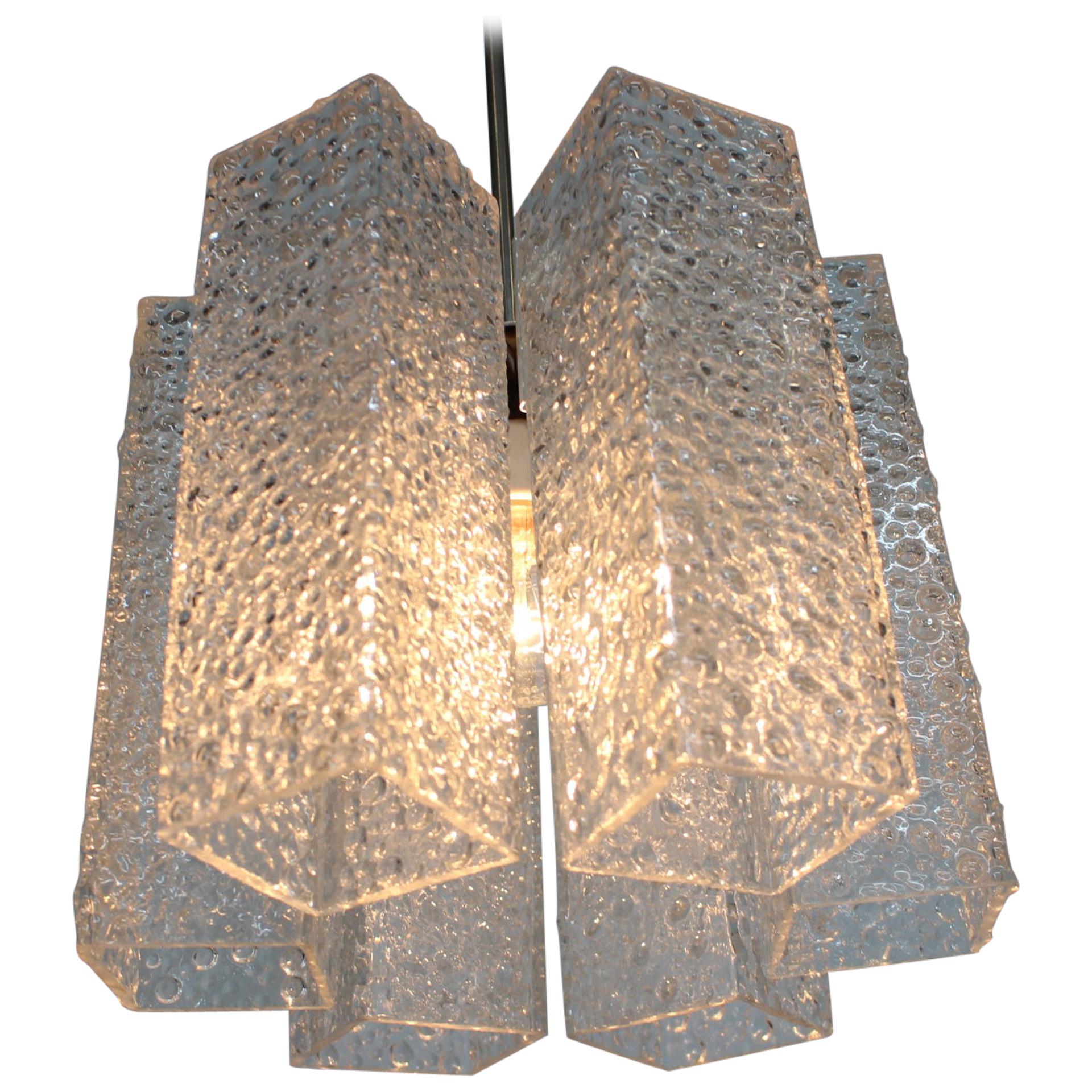 Midcentury Chandelier from Kamenicky Senov, 1960s For Sale