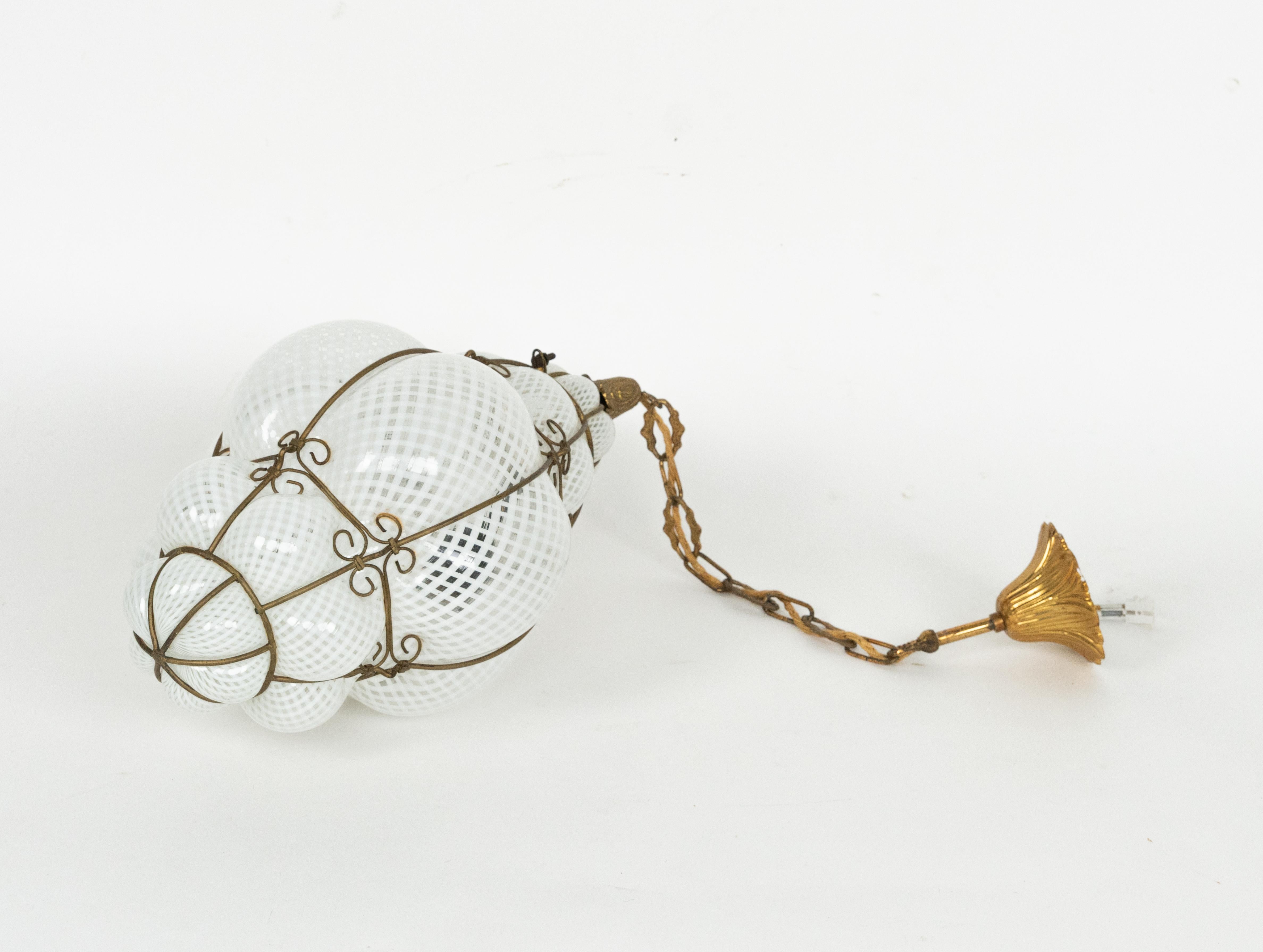 Lámpara de araña de mediados de siglo Lámpara de cristal 