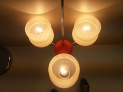 Midcentury Chandelier, Napako, Josef Hůrka, 1960s