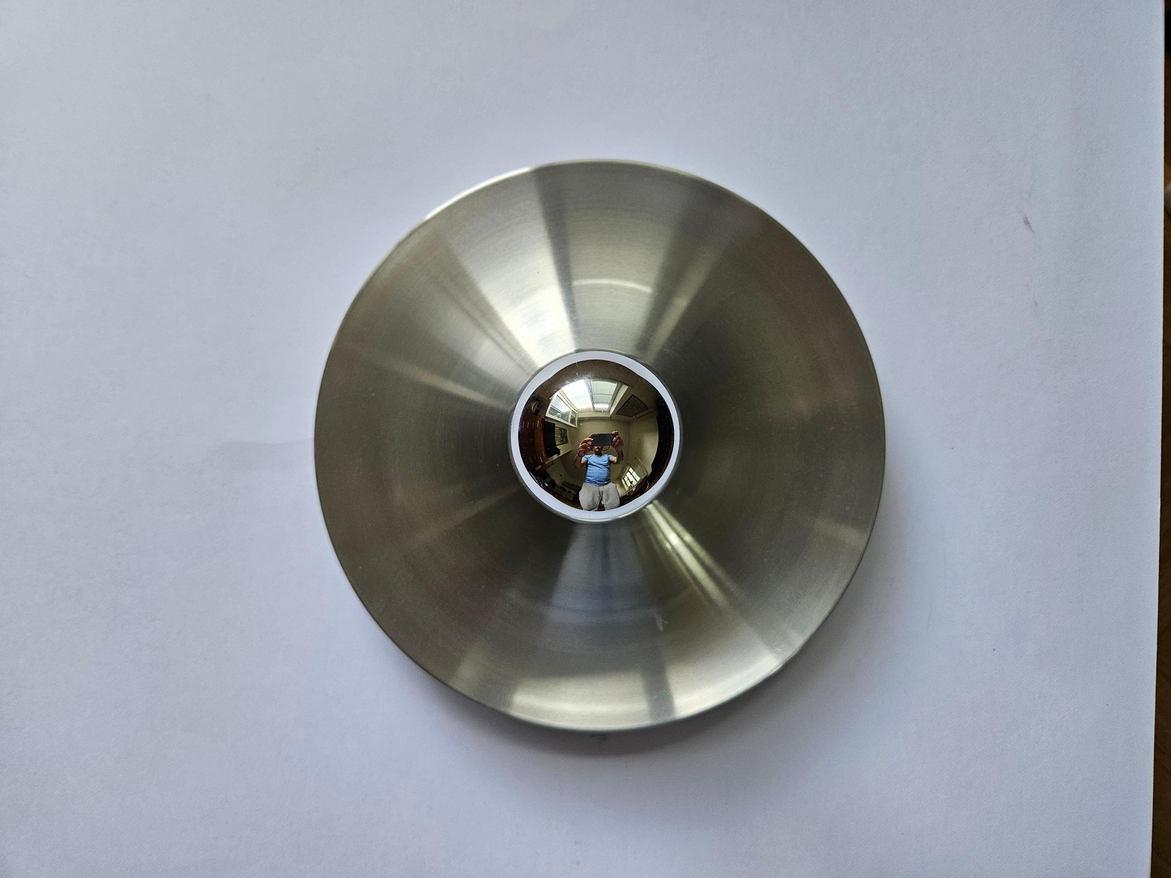 Lampada da parete o da soffitto in alluminio di Charlotte Perriand, Germania, 1960 in vendita 8