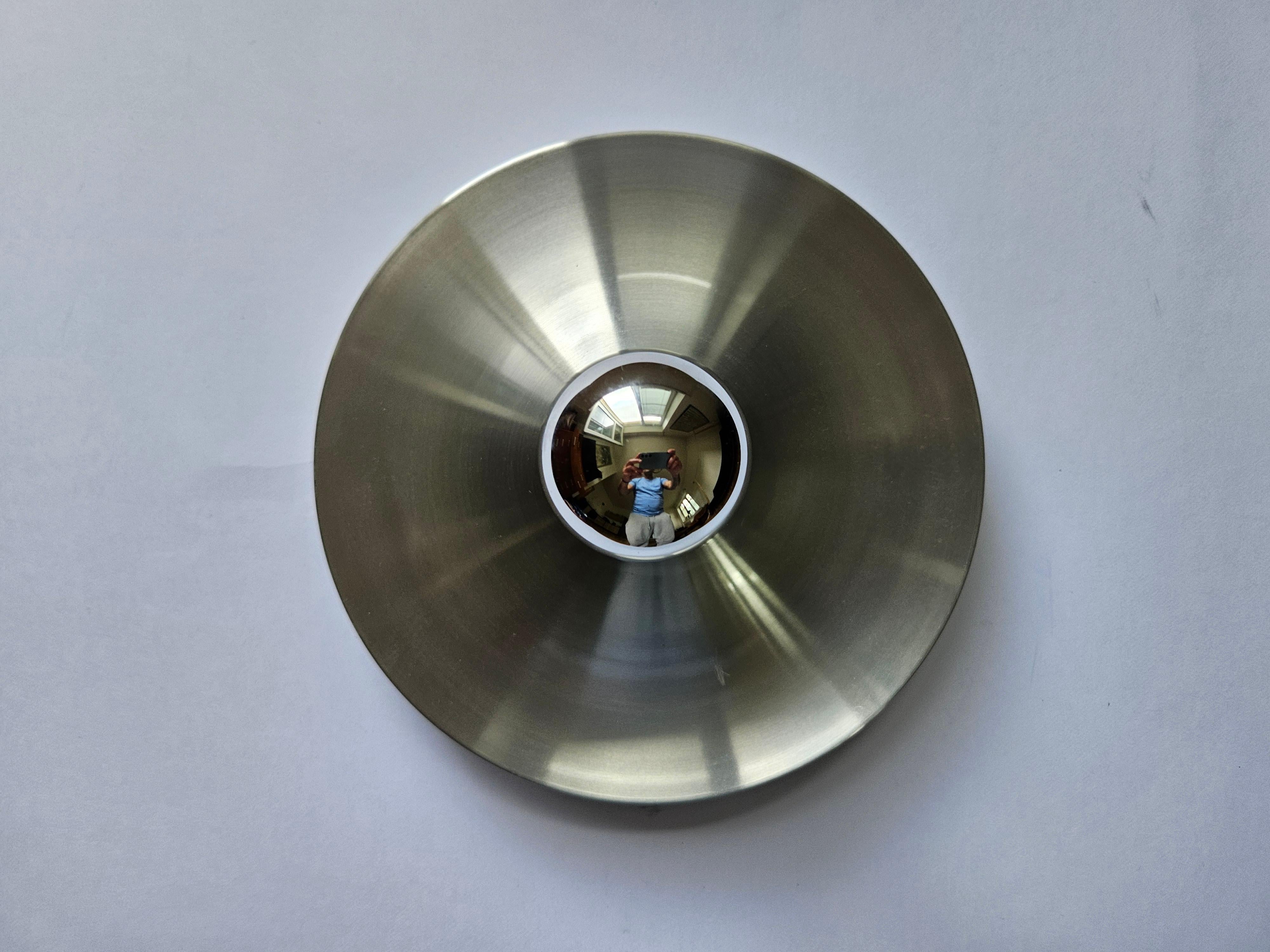 Lampada da parete o da soffitto in alluminio di Charlotte Perriand, Germania, 1960 in vendita 10