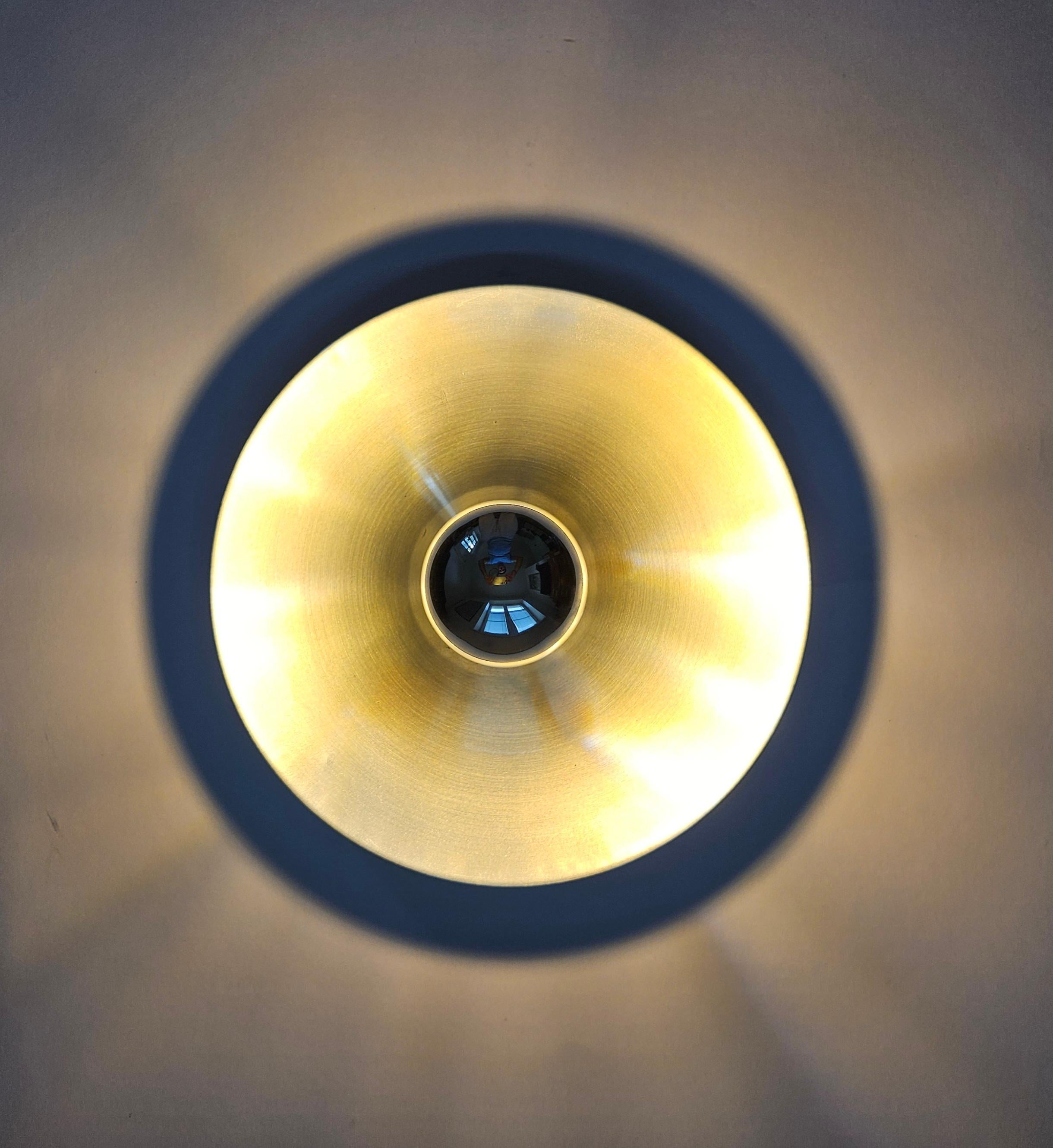 Lampada da parete o da soffitto in alluminio di Charlotte Perriand, Germania, 1960 in vendita 1