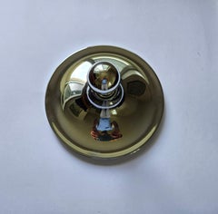 Plafonnier ou plafonnier chromé Charlotte Perriand, Solken, années 1960