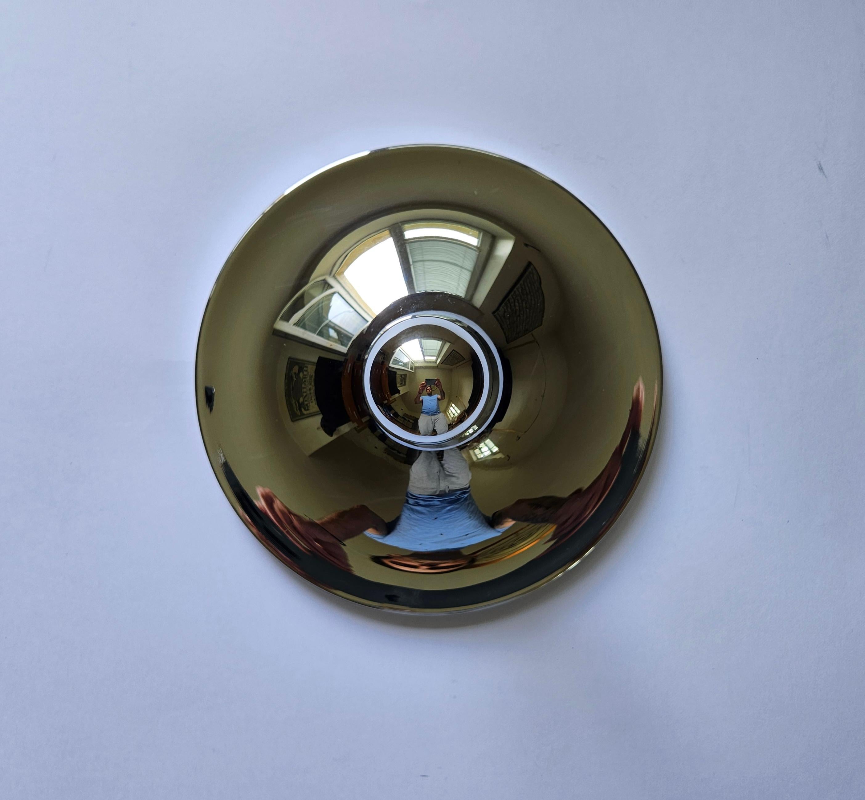 Fine XX secolo Lampada da parete o da soffitto in cromo di Charlotte Perriand, Solken, 1960 in vendita