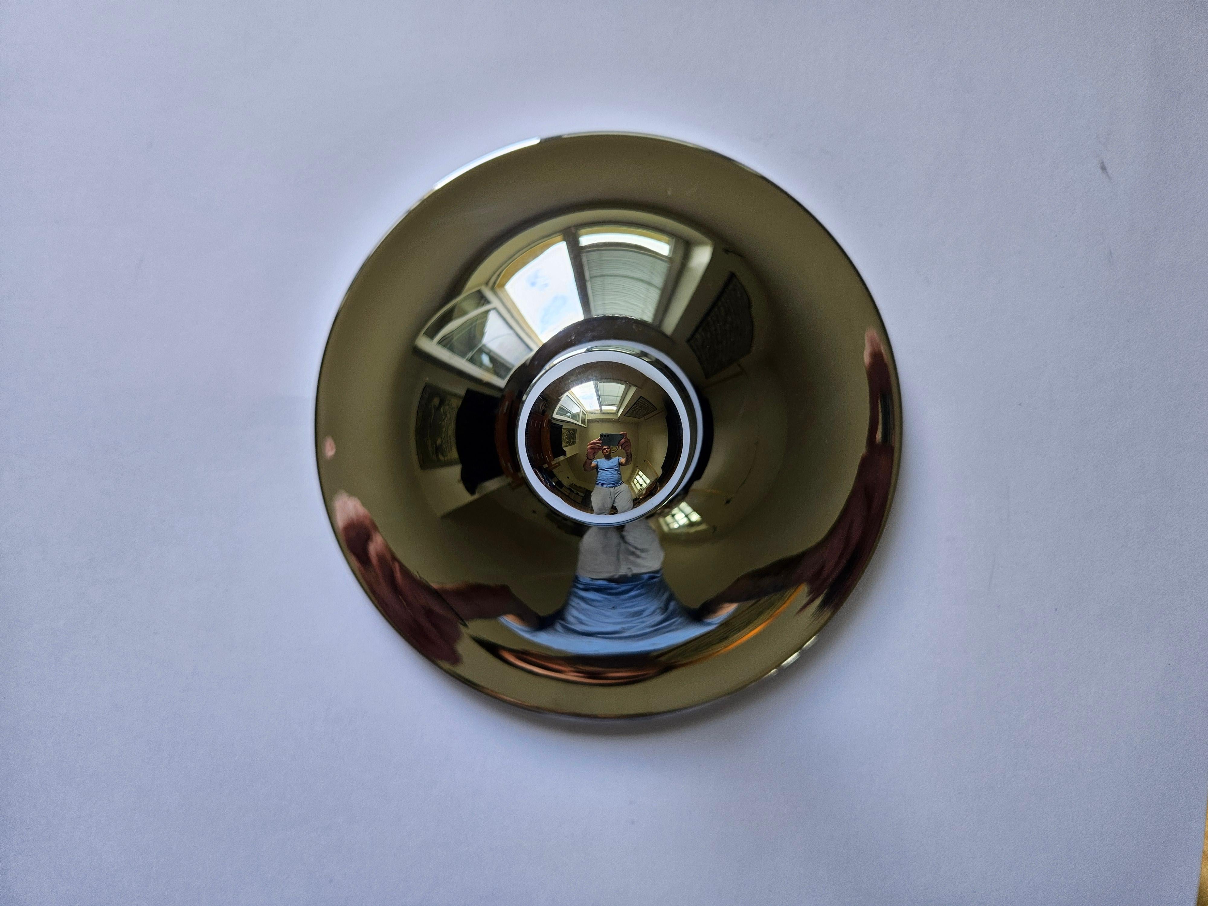 Cromo Lampada da parete o da soffitto in cromo di Charlotte Perriand, Solken, 1960 in vendita
