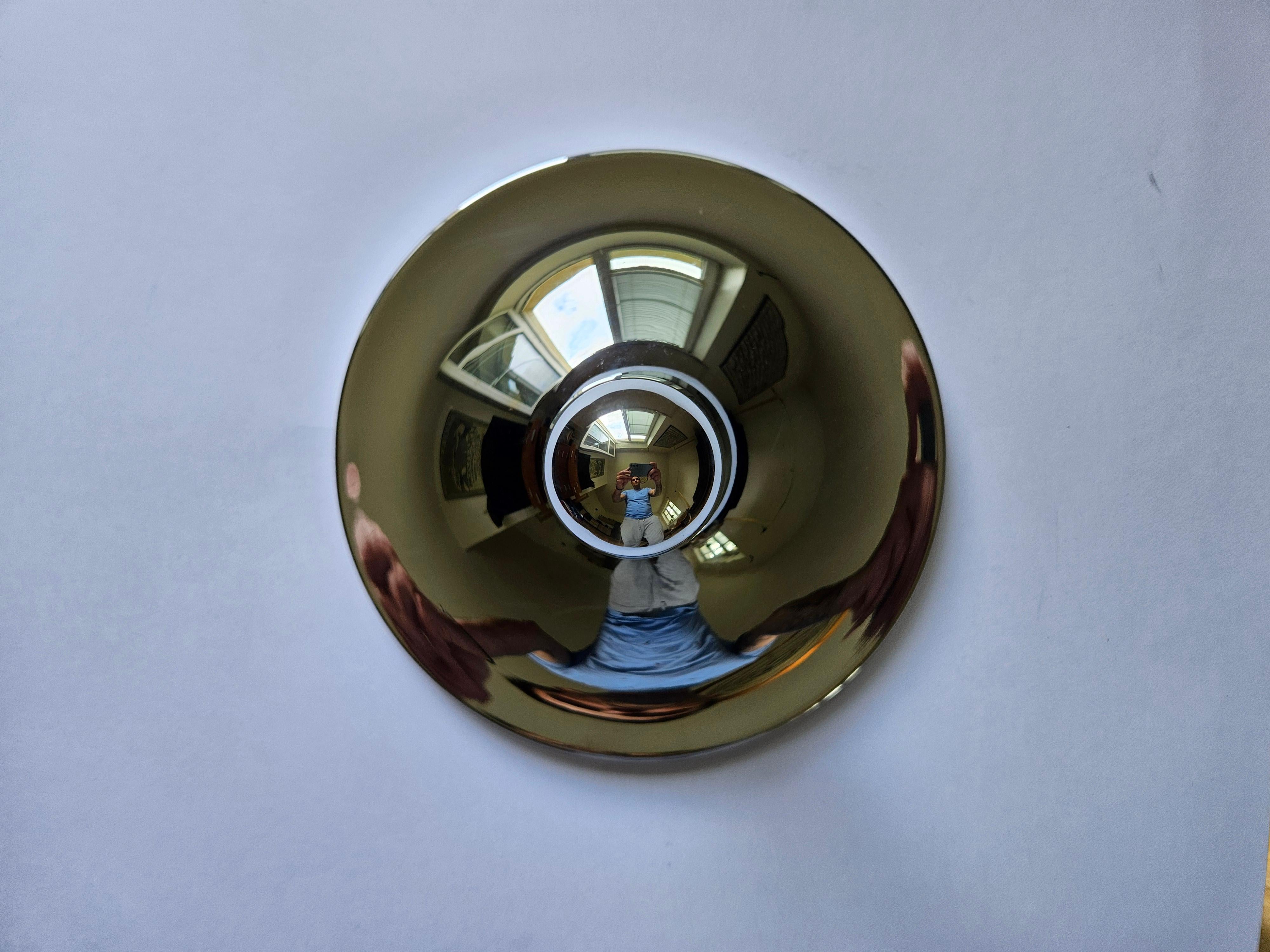 Lampada da parete o da soffitto in cromo di Charlotte Perriand, Solken, 1960 in vendita 1
