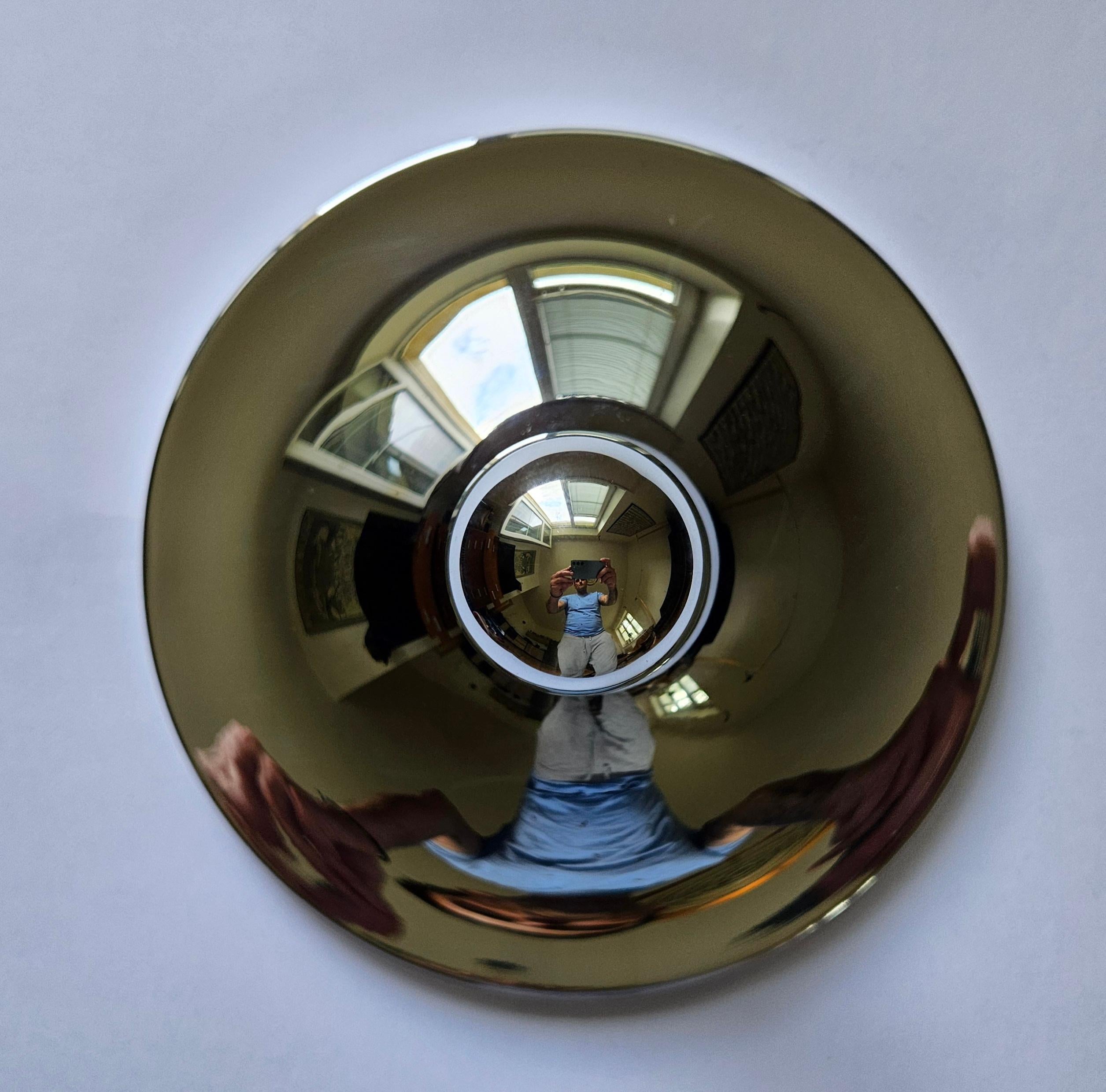 Lampada da parete o da soffitto in cromo di Charlotte Perriand, Solken, 1960 in vendita 2