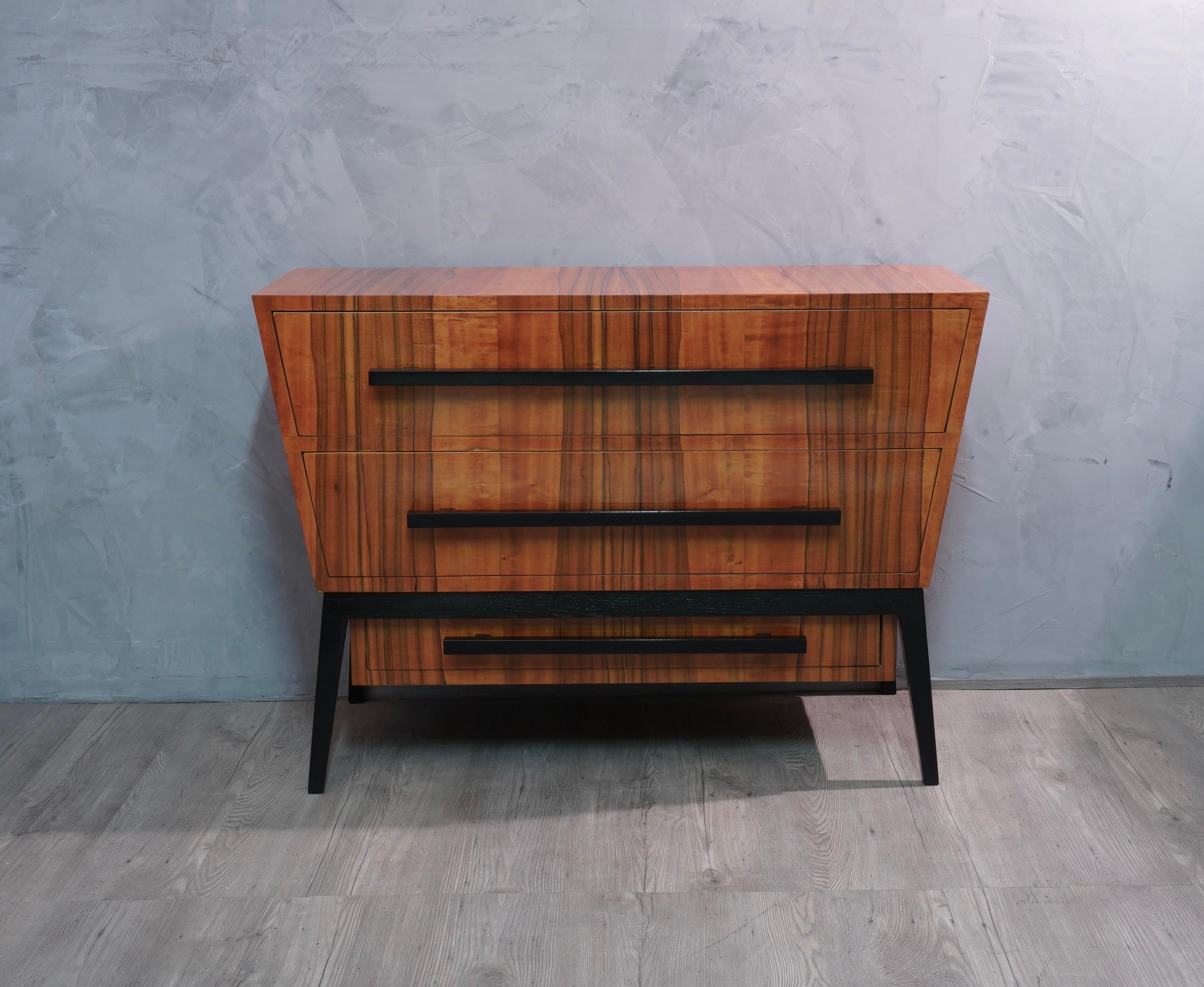Mid-20th Century Midcentury Cherrywood Chests of Drawer, 1950