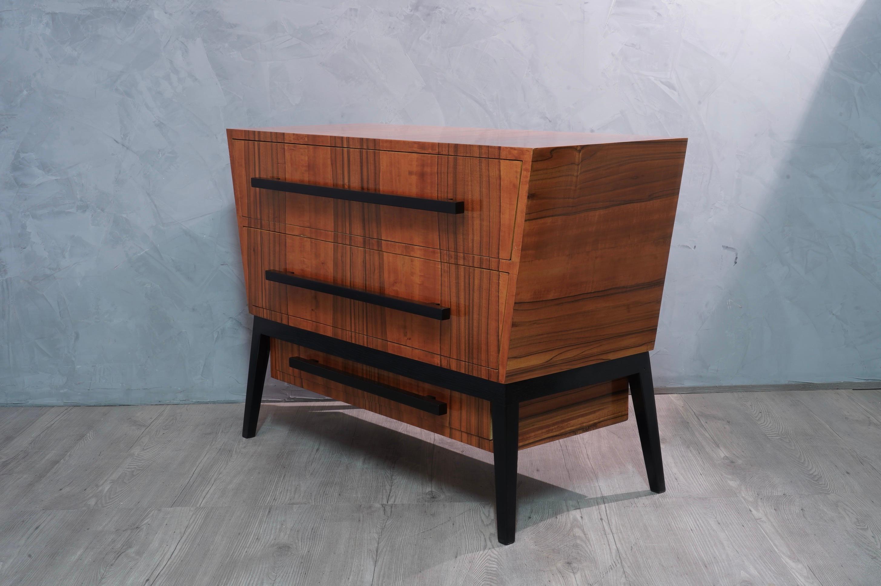 Midcentury Cherrywood Chests of Drawer, 1950 1