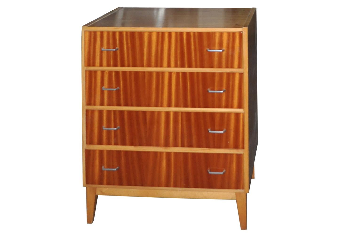 Hungarian Midcentury Chest of Drawers, 1960s For Sale