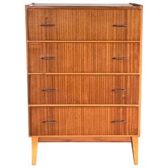 Midcentury Chest of Drawers, 1960s Vintage Midcentury Chest of Drawers, 1960s