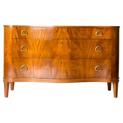 Midcentury chest of drawers by Axel Larsson, Bodafors, Sweden, 1940s