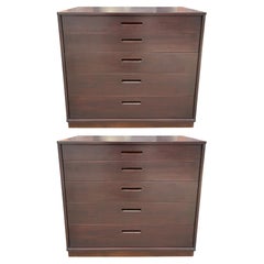Midcentury Chest of Drawers by Edward Wormley for Dunbar (Pair)