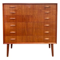 Midcentury Chest of Drawers by Johannes Sorth