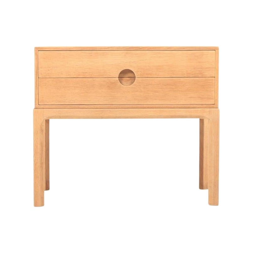 Midcentury Chest of Drawers in Oak by Kai Kristiasen, Danish Design