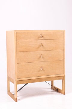 Midcentury Chest of Drawers in Oak Designed by Børge Mogensen, 1960s