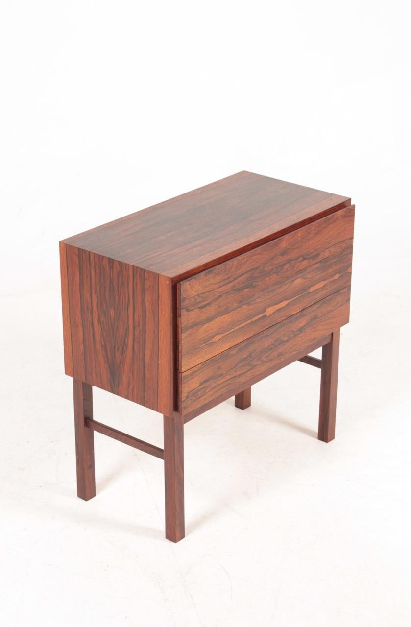 Midcentury Chest of Drawers in Rosewood, Danish Design, 1960s In Good Condition In Lejre, DK