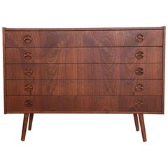 Midcentury Chest of Drawers Teak, 1960s