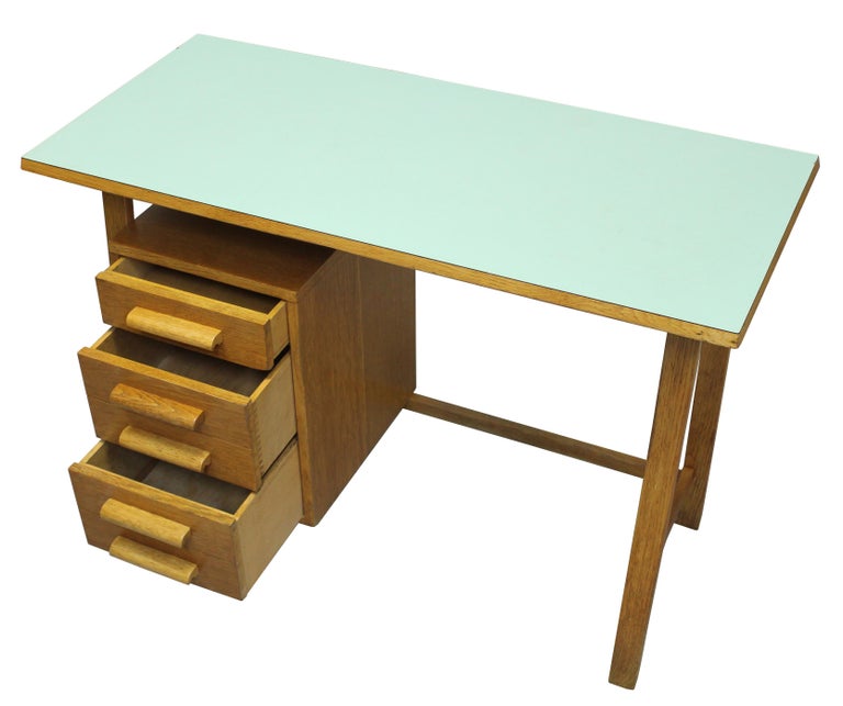 Midcentury Child's Desk with a Set of Drawers For Sale at ...