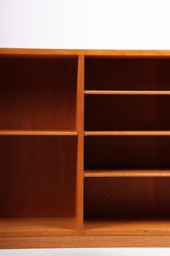 Bibliothèque "China" en chêne du milieu du siècle par Børge Mogensen, années 1960