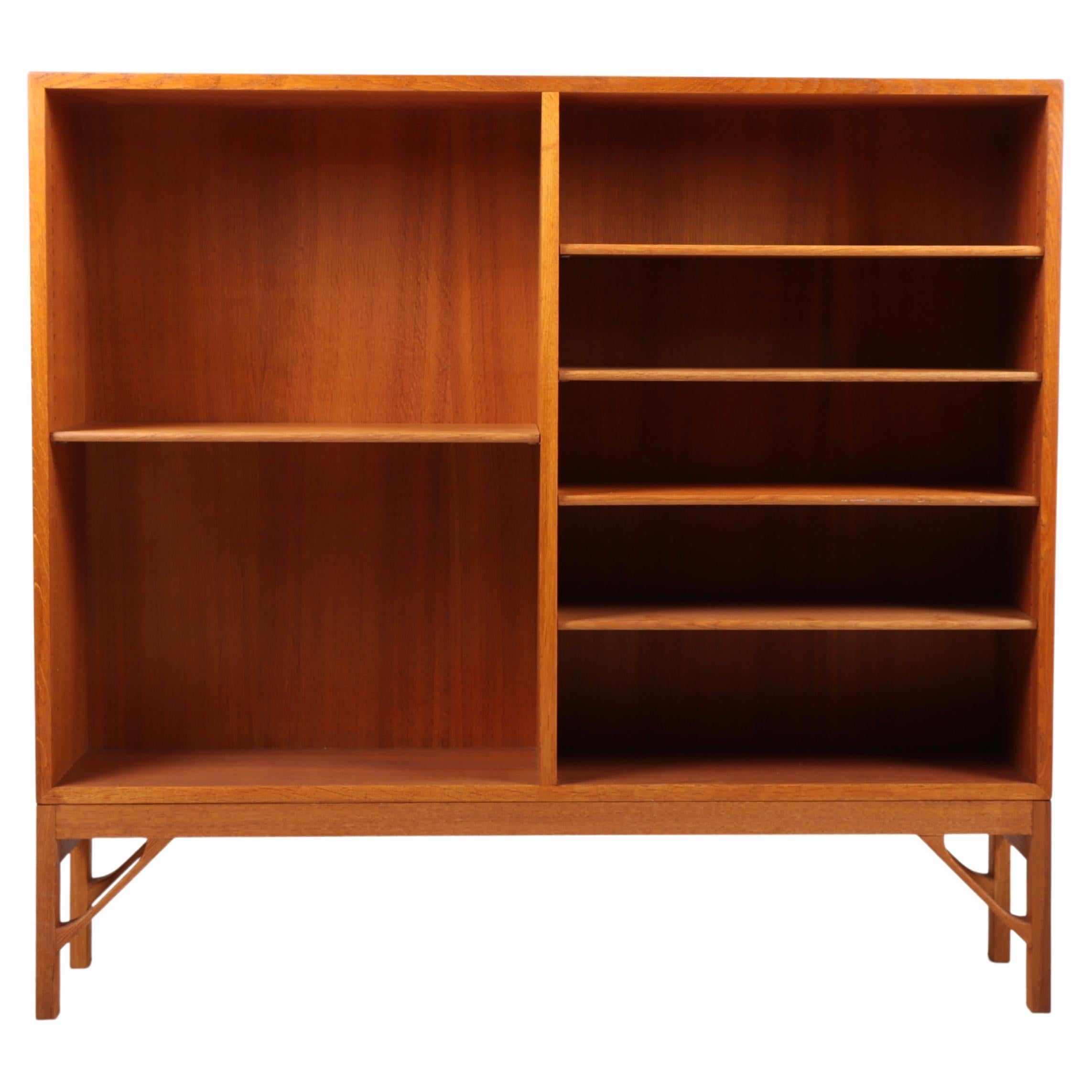 Midcentury "China" Bookcase in Oak by Børge Mogensen, Made in Denmark For Sale