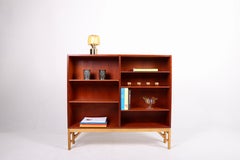 Mid-Century "China" Bookcase in Teak & Oak by Børge Mogensen, Made in Denmark