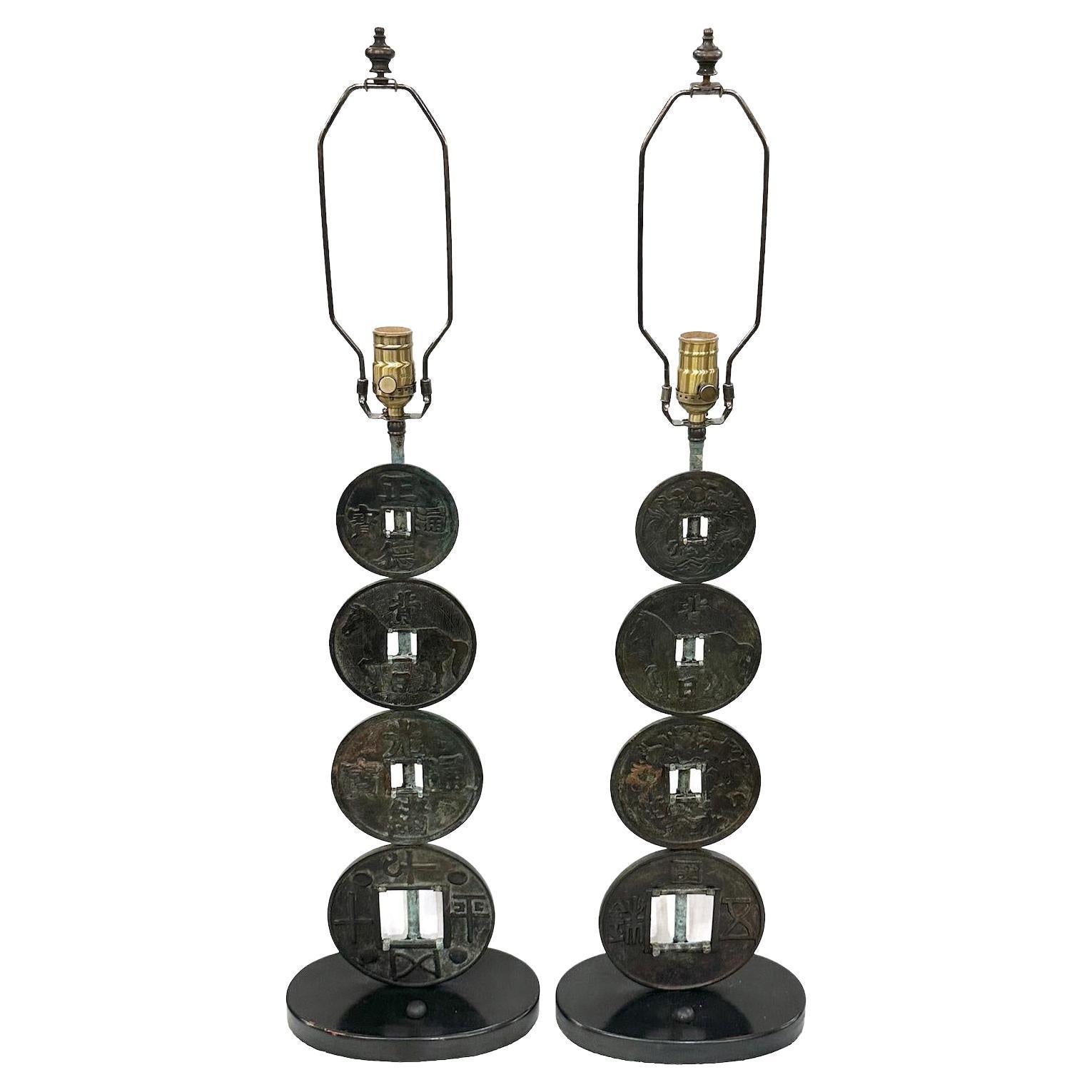 Midcentury Chinese Table Lamps For Sale