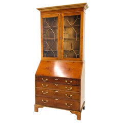 Midcentury Chippendale Style Secretary Desk by Southampton Furniture
