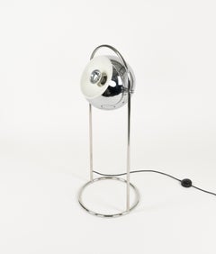 Midcentury Chrome Adjustable Floor Lamp Goffredo Reggiani Style, Italy 1970s