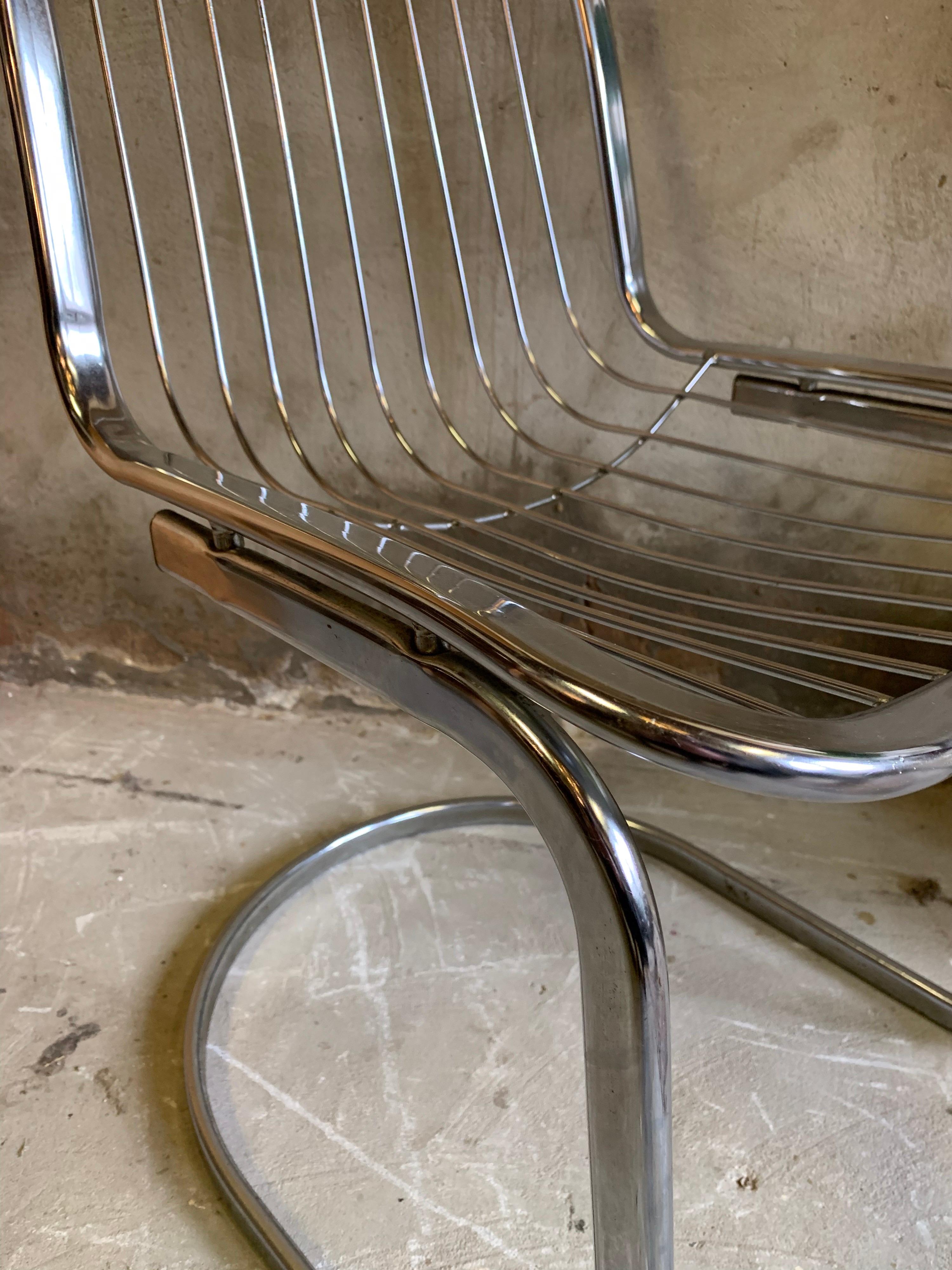 vintage wire chairs