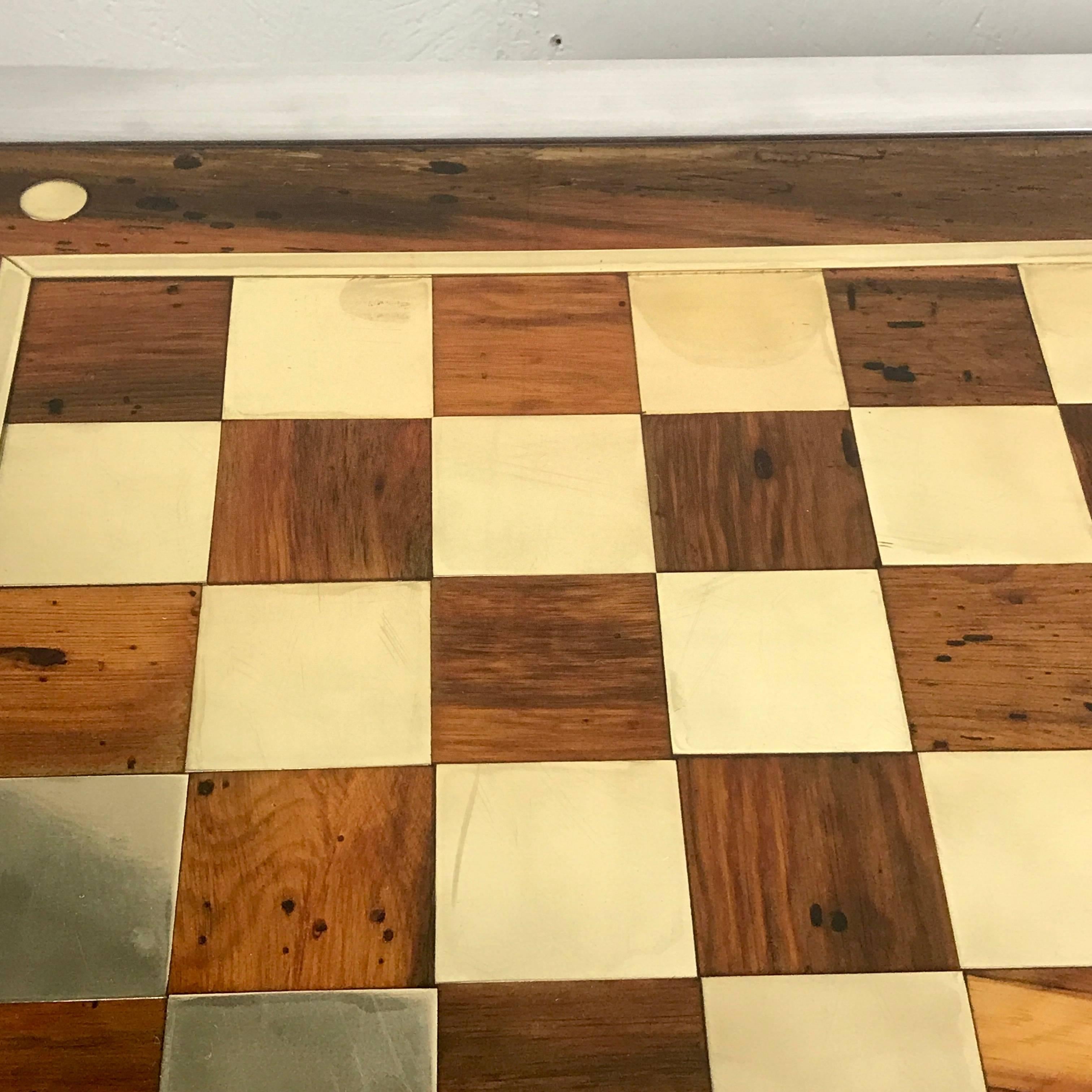 Midcentury Chrome Parsons Games Table 1