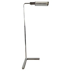 Midcentury Chrome Reading Lamp by Casella