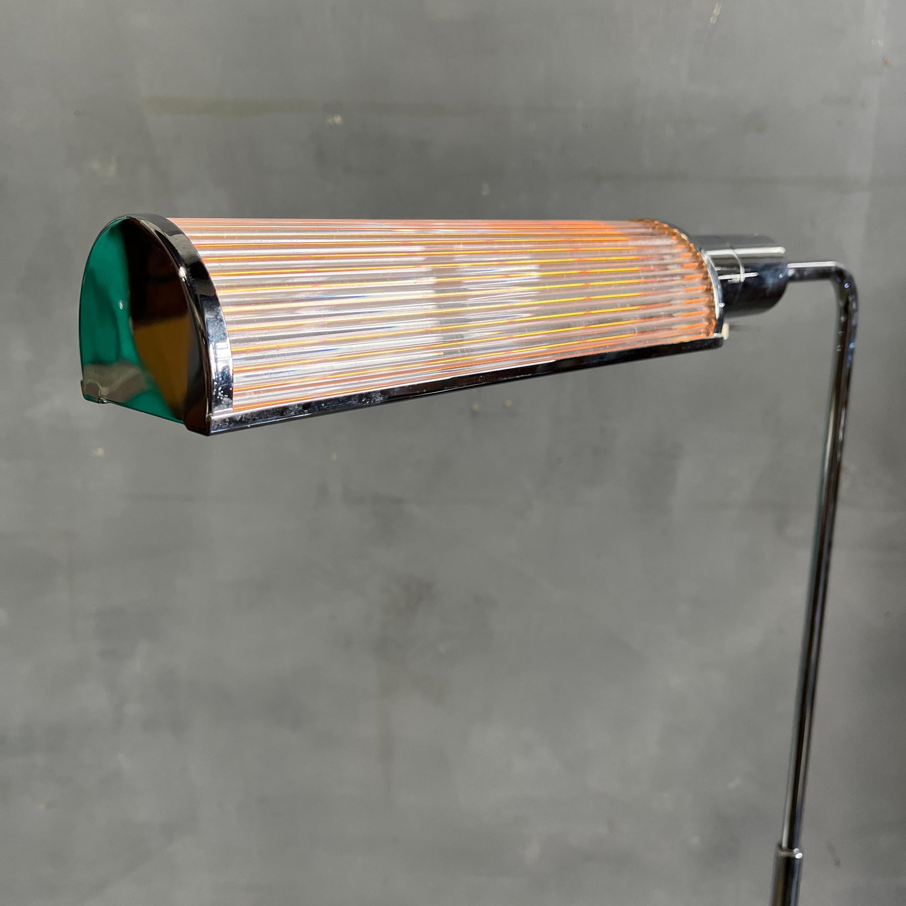 Midcentury Chrome Reading Lamp by Casella  For Sale 2