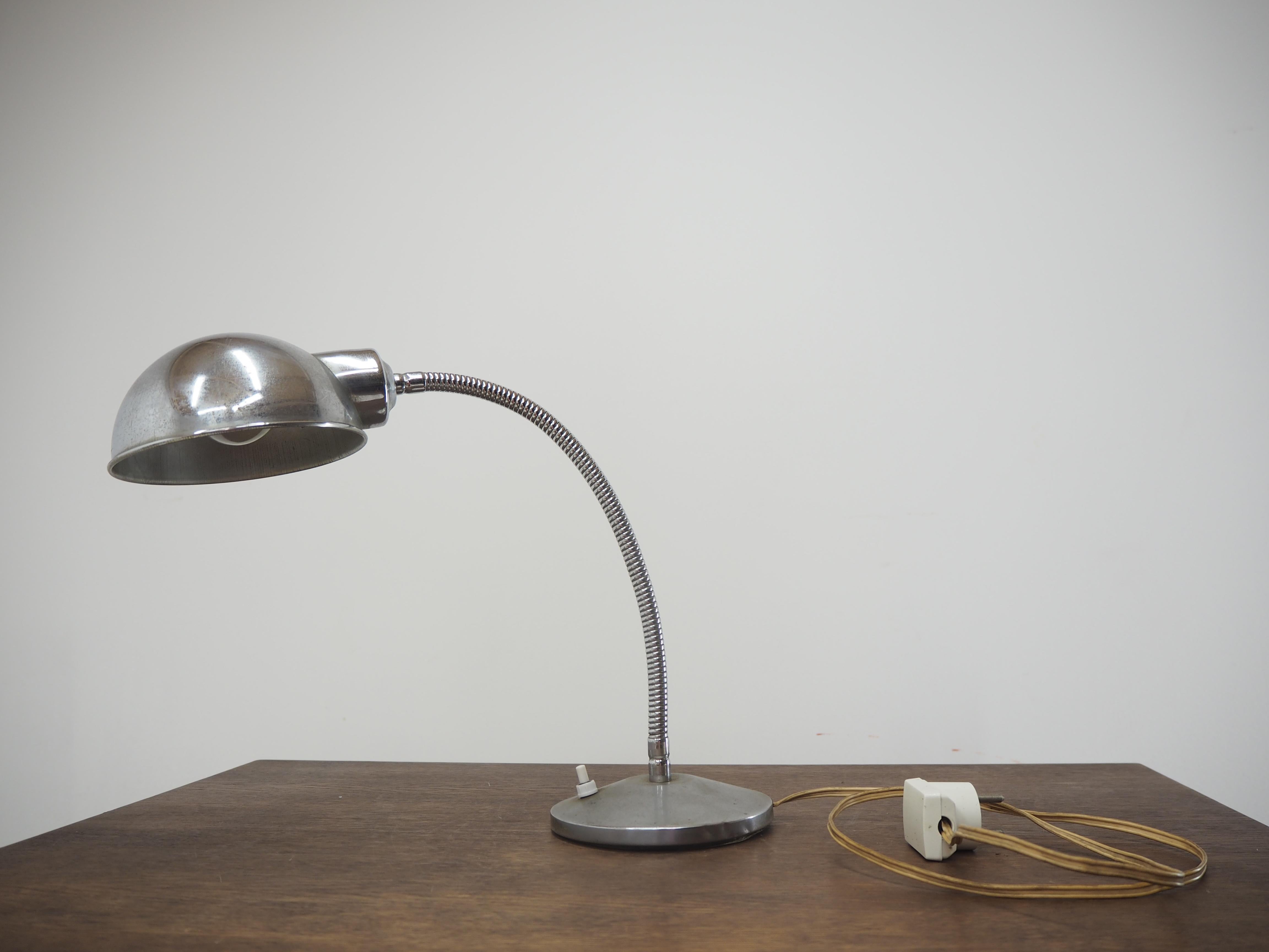 Mid-Century Modern Midcentury Chrome Table Lamp, 1960s