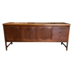 Midcentury Circles Teak Sideboard by Nathan Furniture, 1960s