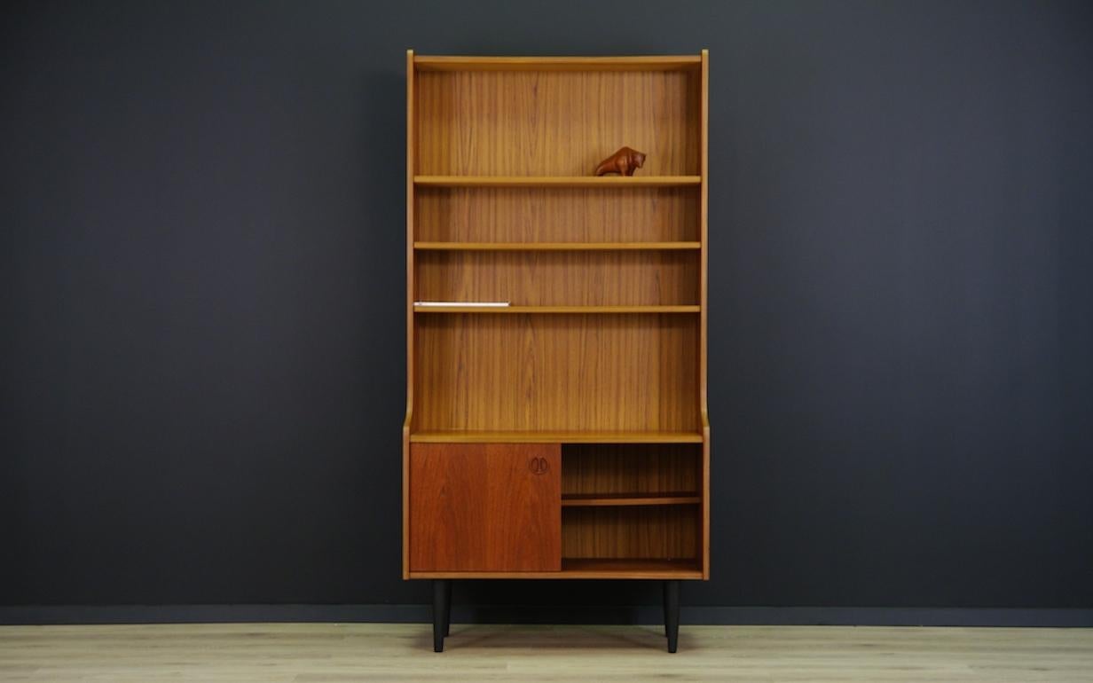 Mid-Century Modern Midcentury Classic Teak Cabinet Bookcase, 1960-1970