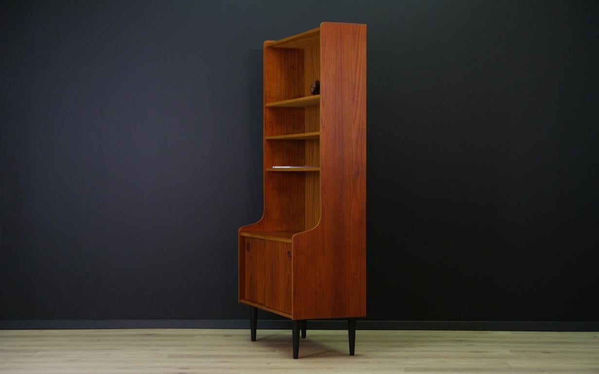 Veneer Midcentury Classic Teak Cabinet Bookcase, 1960-1970