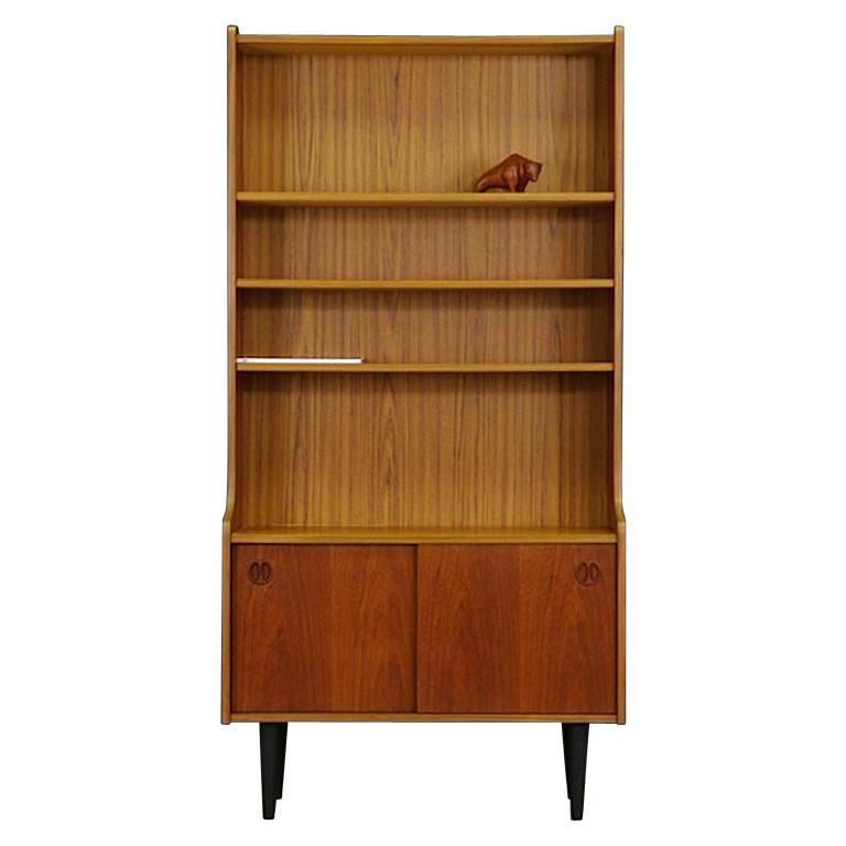 Midcentury Classic Teak Cabinet Bookcase, 1960-1970