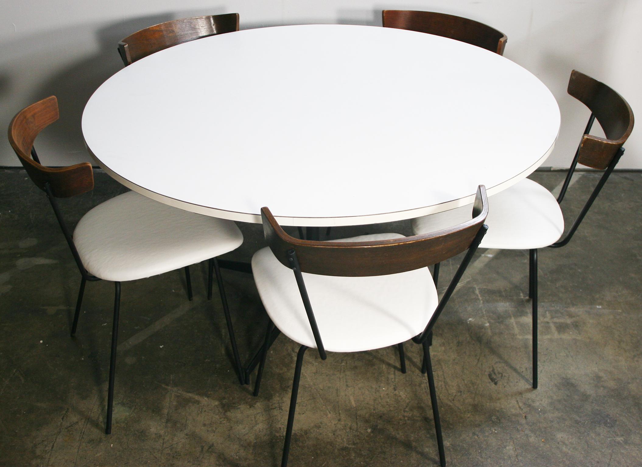 round table 5 chairs