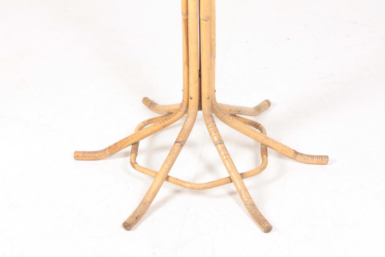 Coat stand in bamboo, designed and made Denmark, great condition.