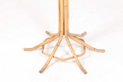 Midcentury Coat Stand in Bamboo, Made in Denmark, 1950s