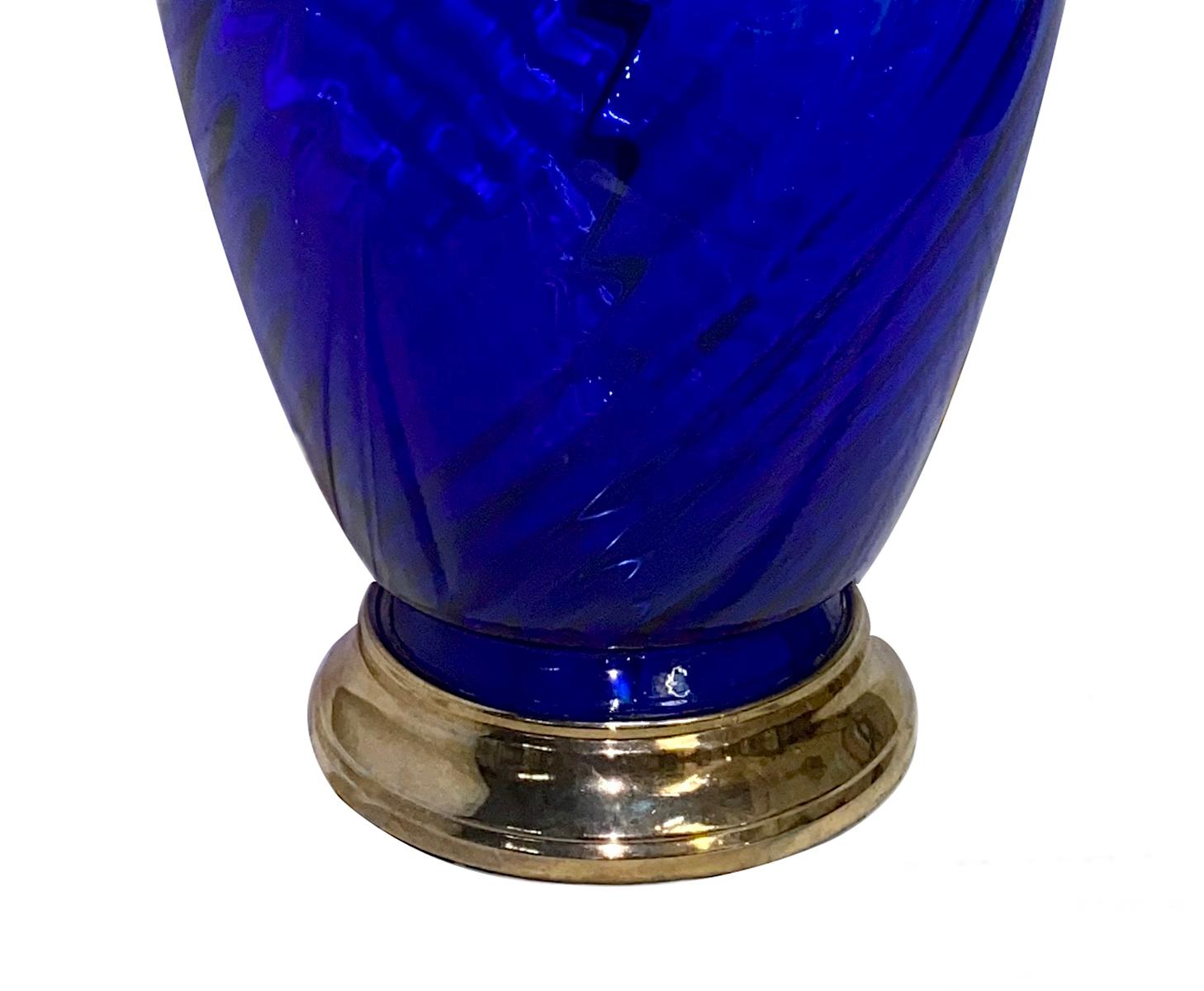 cobalt blue lamp