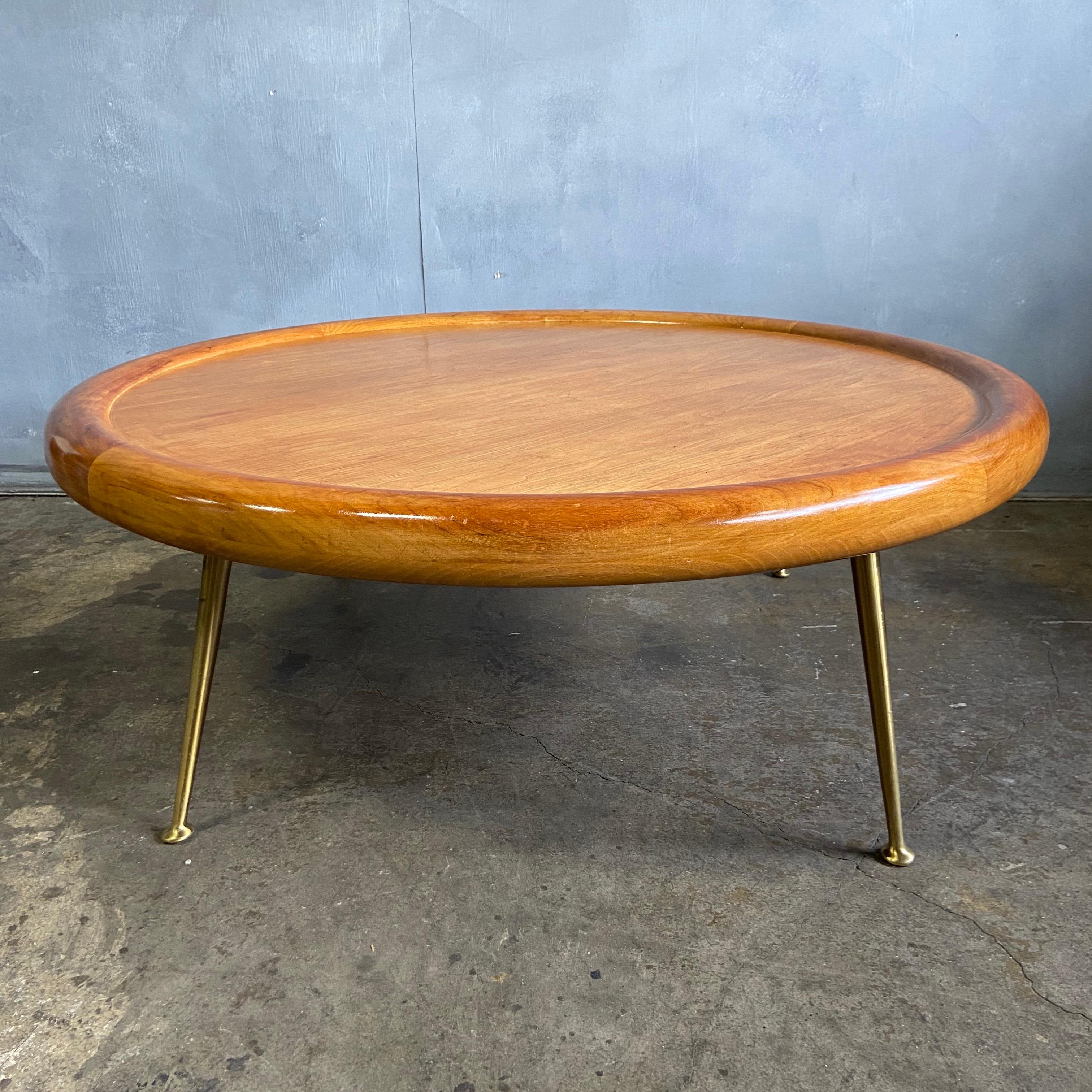 Midcentury Coffeel Table by T.H. Robsjohn-Gibbings for Widdicomb For Sale 2