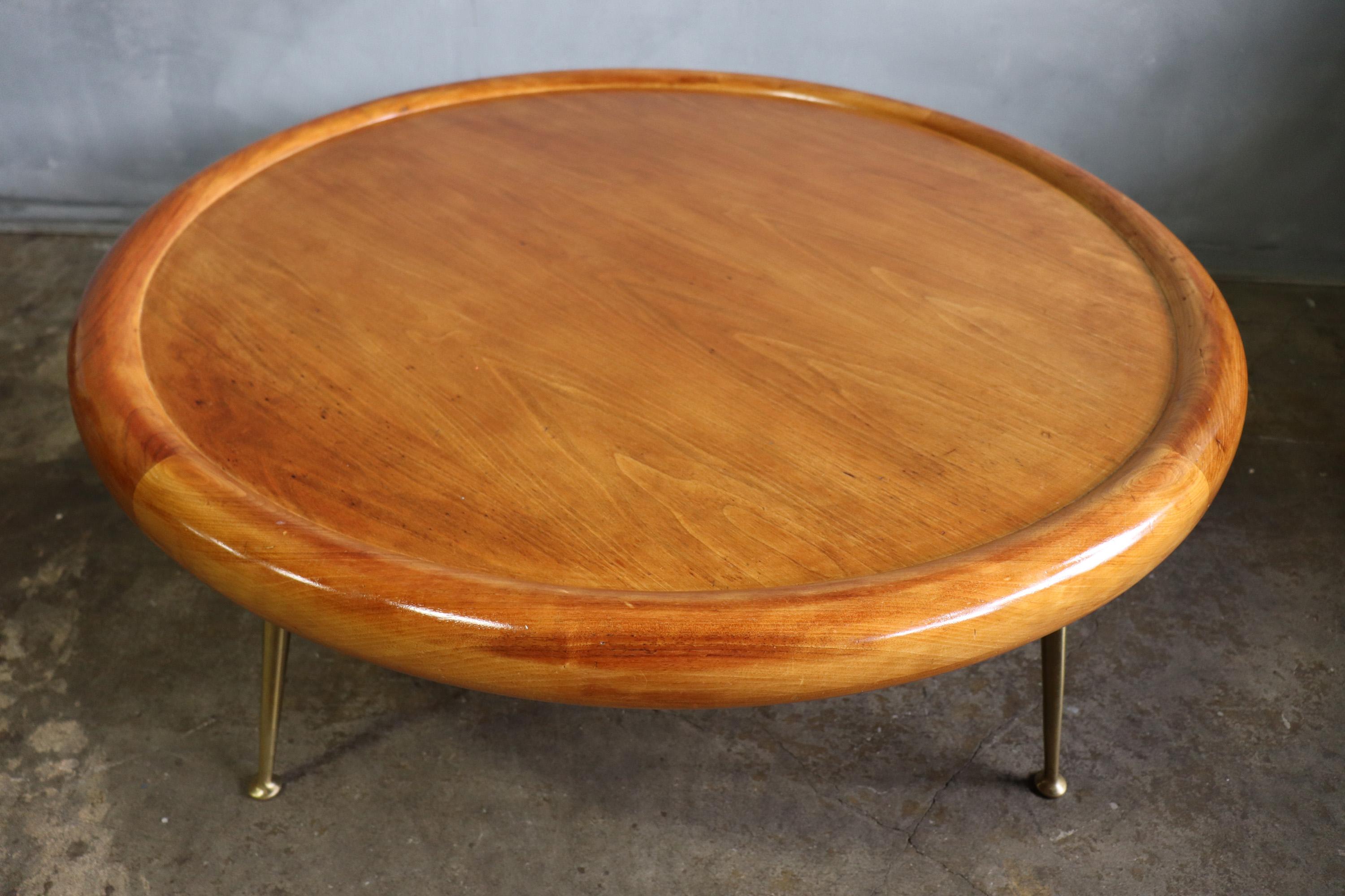 20th Century Midcentury Coffeel Table by T.H. Robsjohn-Gibbings for Widdicomb For Sale
