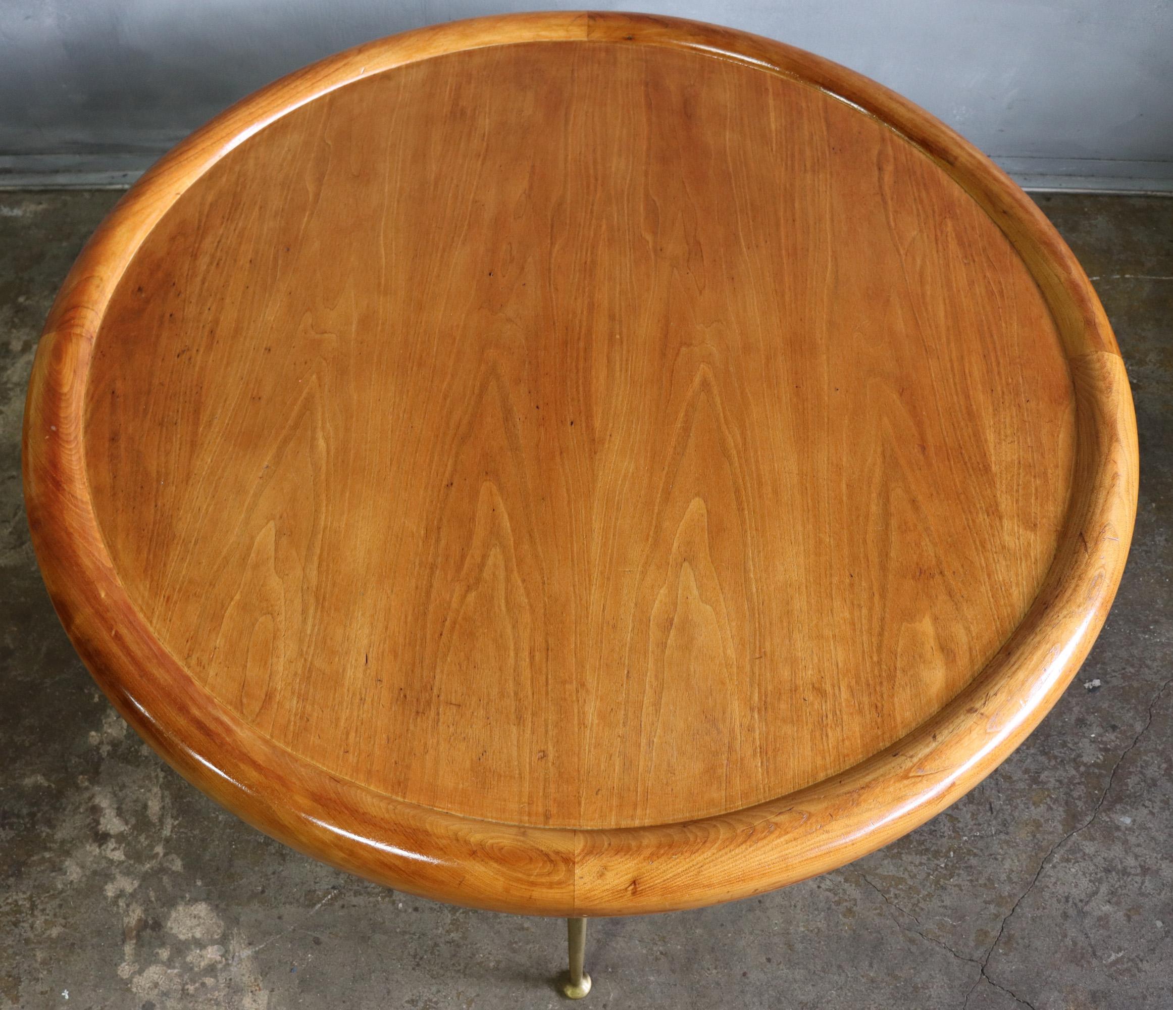 Midcentury Coffeel Table by T.H. Robsjohn-Gibbings for Widdicomb For Sale 1