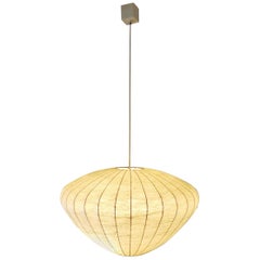 Midcentury Cocoon Pendant by Achille Castiglioni at 2-Light, Italy, 1960s