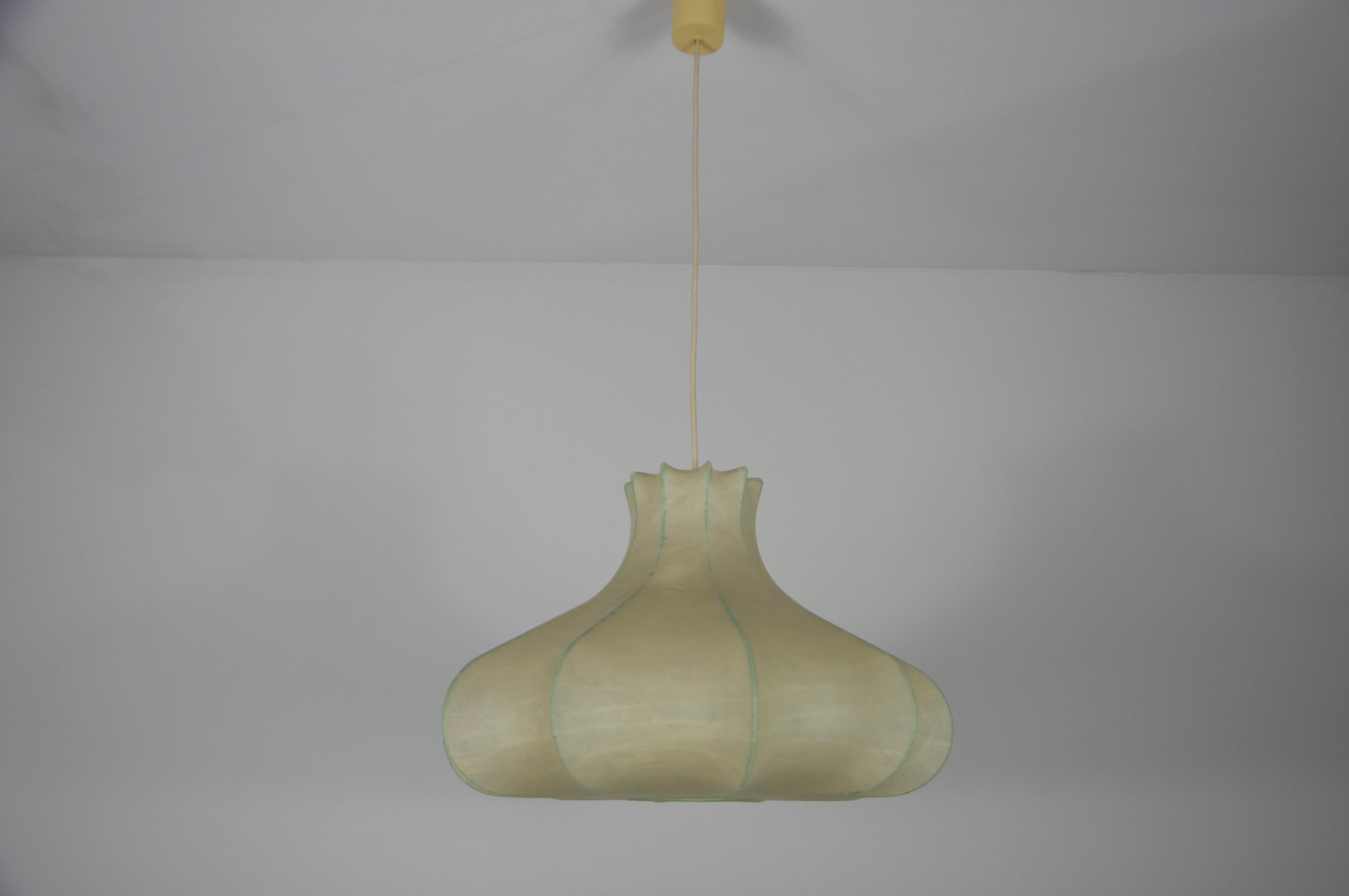 Midcentury Cocoon Pendant Light, 1960s, Italy 4